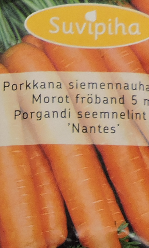 Porgand  Nantes lindil 5 m